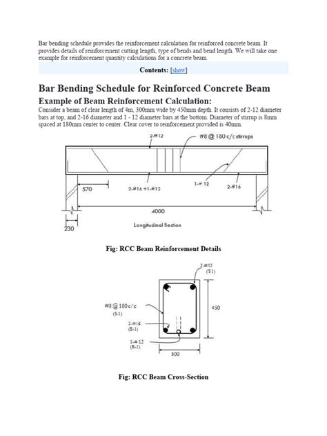 reinforced concrete beam | PDF | Beam (Structure) | Reinforced Concrete