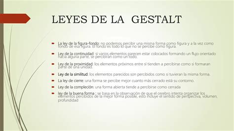 Enfoque Gestalt Ppt