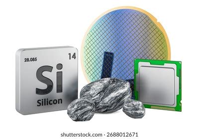 silicon  element royalty  images stock