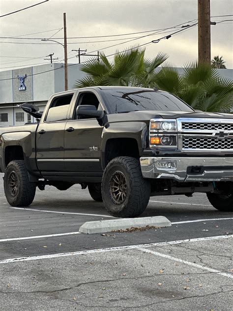 My 2014 Silverado Never Was A Big Fan Of Chrome But I Feel Like It