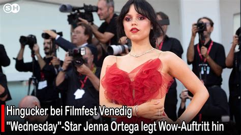 Hingucker Bei Filmfest Venedig Wednesday Star Jenna Ortega Legt Wow