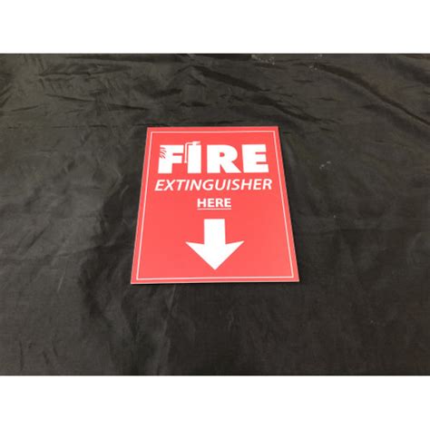 Jual Rambu Tanda APAR / Fire Extinguisher Signage. Desain B - Ready Stock - Kota Tangerang ...