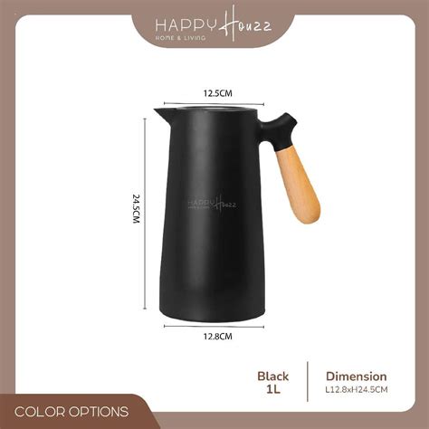 Ready Stockhaho Hot Water Thermos Jug Flask Kettle Jar Insulation Vacuum Keep Warm Hot Cold