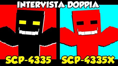 Scp Vs Scp Potenziato Intervista Doppia Su Minecraft Ita