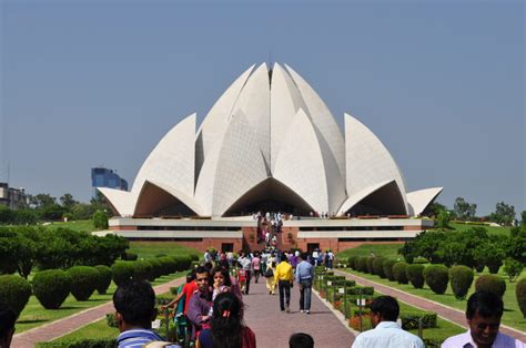 Trip to the Lotus Temple - India China Institute