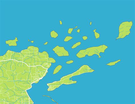 Apostle Islands Map Print – Akiseo