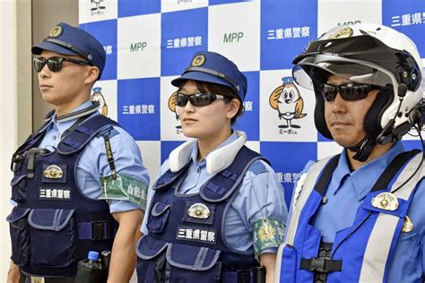 警察官のサングラス解禁、屋外活動での紫外線対策 ネックリングなど酷暑対策も 三重 産経ニュース