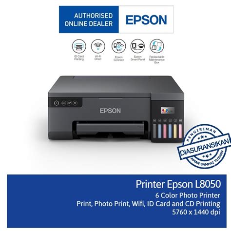 Jual Printer Epson L Wi Fi Photo Ink Tank Id Card And Cd Printing