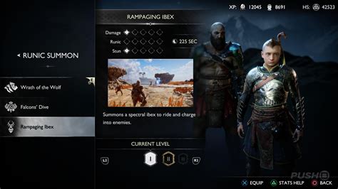 God Of War Ragnarok All Runic Summons Locations And Upgrades Push Square