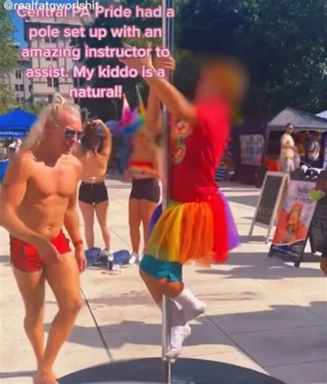 Central Pennsylvania Pride Fest has shirtless instructor teach kids to