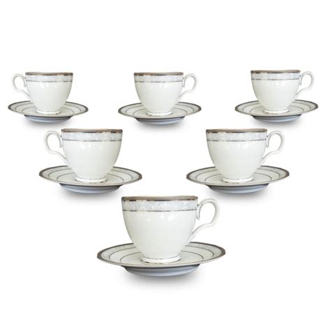 Hampshire Platinum Tea Set Noritake