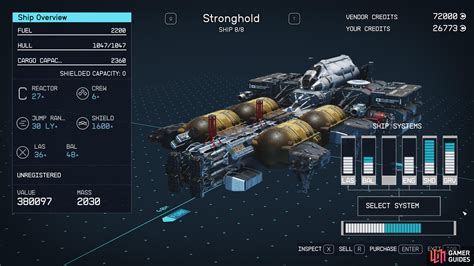 Stronghold Starfield Database Gamer Guides