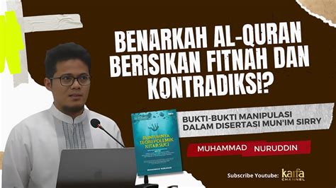 Kritik Atas Disertasi Mun Im Sirry Runtuhnya Teori Polemik Kitab Suci