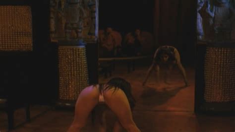 Naked Yoko In The Sidewalks Of Bangkok