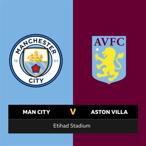 Follow Man City v Aston Villa live - BBC Sport