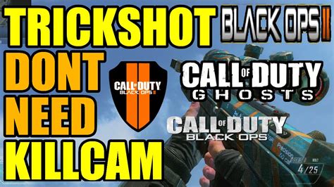 Trickshots Don T Need Killcams 141 BLACK OPS 2 Freestyle Replay