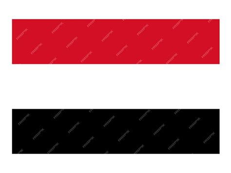 Bandera del Yemen Icono de la bandera internacional Señales oficiales