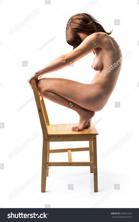 Nude Woman On Chair Stock Photo 363651515 Shutterstock