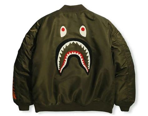 Bape Bomber Jacket Ma-1, Men's Fashion, Coats, Jackets and Outerwear on ...