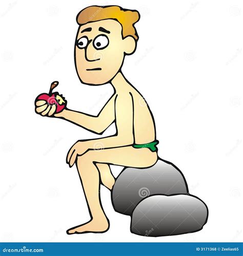 Adam Stock Vector Illustration Of Nude Woman Bible 3171368