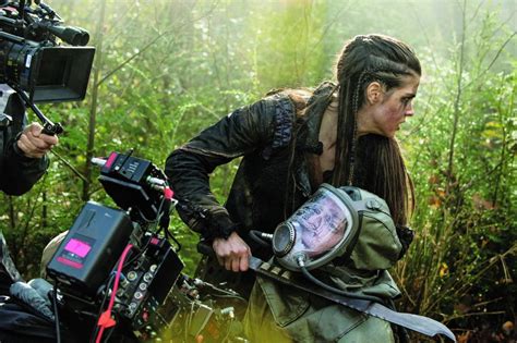 Roughing It Behind the Scenes of 'The 100' (PHOTOS)