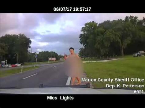 Naked Man Wandering Road Arrested By Marion Count Sheriff S Office YouTube
