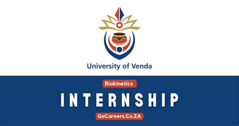 University Of Venda Biokinetics Internship 2022 Gocareers