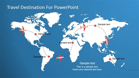 Travel Destination PowerPoint Template SlideModel