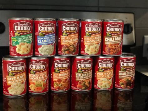 Campbell's Soup: 10 Campbell's Chunky Soup Flavors & Ranking