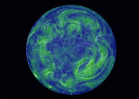 global wind map cameron beccarios visualization  world weather
