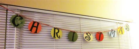 Just Sayin' : DIY Christmas banner