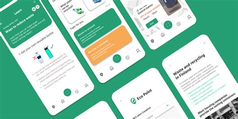 recycle app ui kit design figma