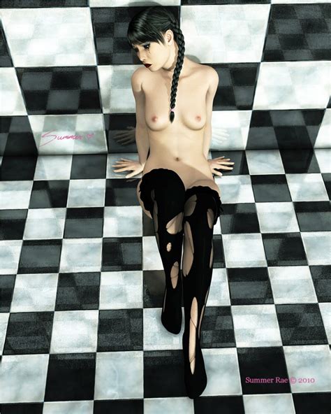 Gothic Art Pinup Art Nude Art Chess Art Emotional Art Classic Nude Cybergoth Girl Black