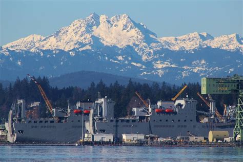 The Naval Shipyard In Bremerton Seattle