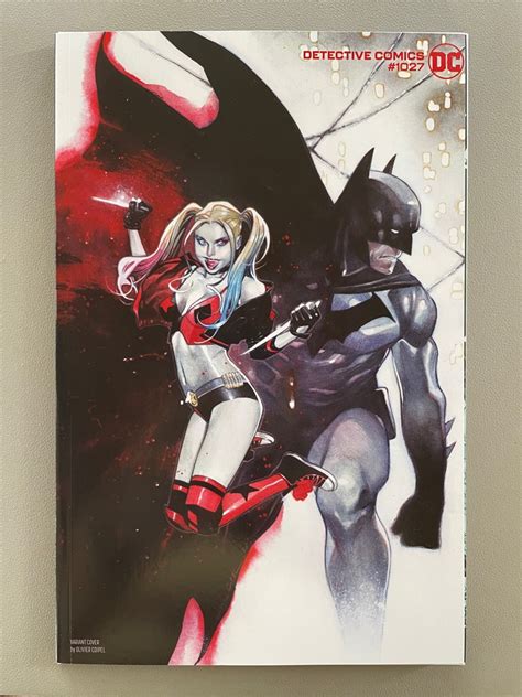 Detective Comics 1027 Olivier Coipel Batman And Harley Quinn Cover