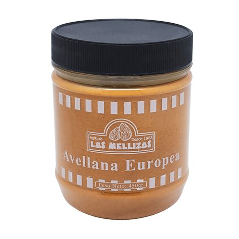 Mantequilla De 100 Avellanas Europeas 450gr Las Mellizas