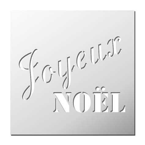 Pochoir Joyeux Noël Pochoir joyeux noël Joyeux noel Pochoir