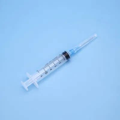 Three Part Part Medical Sterile Hospital Plastic Disposable Syringe