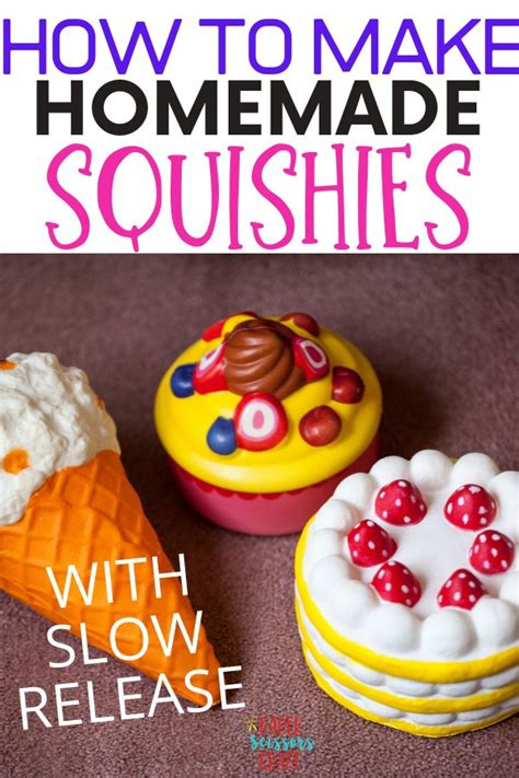 How To Make Squishies With Memory Foam Diy Squishes Squishies Diy