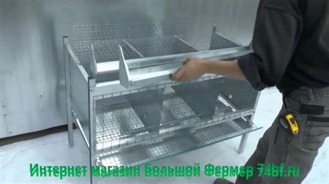Клетка для кур несушек с яйцесборником на 9-12 голов (120 см ...