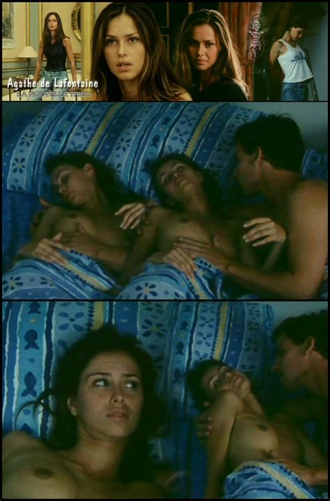 Naked Agathe De La Fontaine In La Nouvelle Tribu