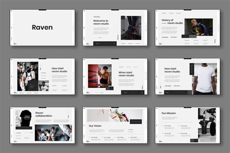 Raven – Business PowerPoint Template - TemplateMonster