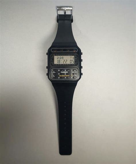 Casio Cfx Rare Vintage Scientific Calculator Watch Japan