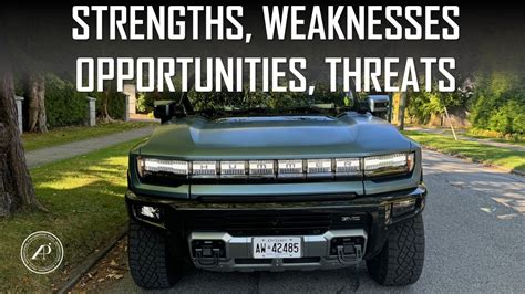 TOUGHEST, MOST UNIQUE TRUCK EVER! // SWOT ANALYSIS // HUMMER EV IS ...