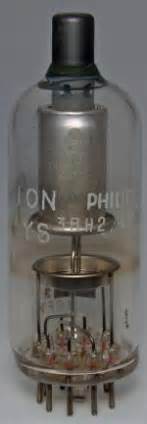 bh tube bh roehre bh id high vacuum rectifier