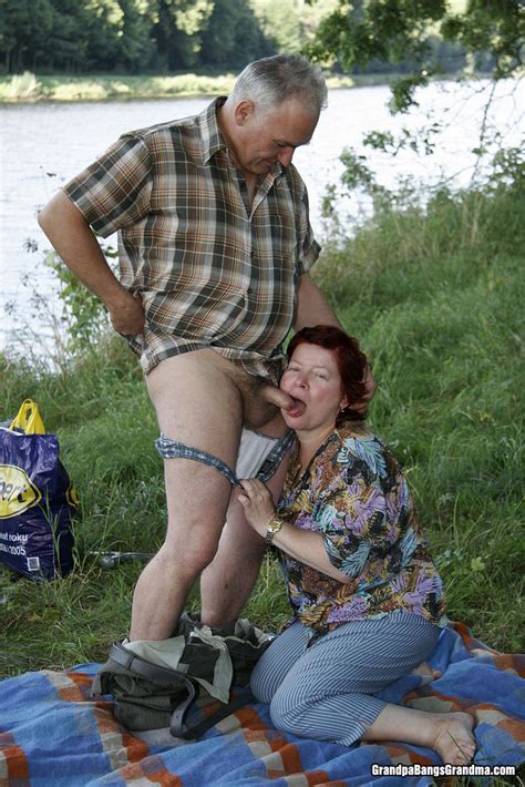 Busty Granny Couple Fucked Outdoor Porn Pictures XXX Photos Sex Images PICTOA