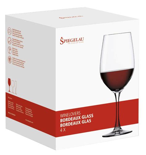 Spiegelau Winelovers Bordeaux (Набор из 4-х бокалов) для вин Бордо ...