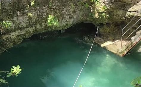 Video Encuentra Un Cenote En El Patio De Su Casa En Yucat N