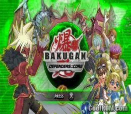 Bakugan Battle Brawlers - Defenders of the Core ROM (ISO) Download for ...