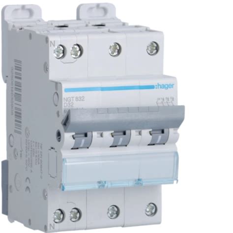 Disjuntor 1P 16A C 3kA 1M • MW116 | Hager
